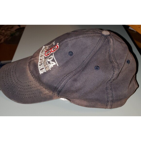 2004 Boston Red Sox world championship Strap-back hat 100% cotton - Picture 4 of 7